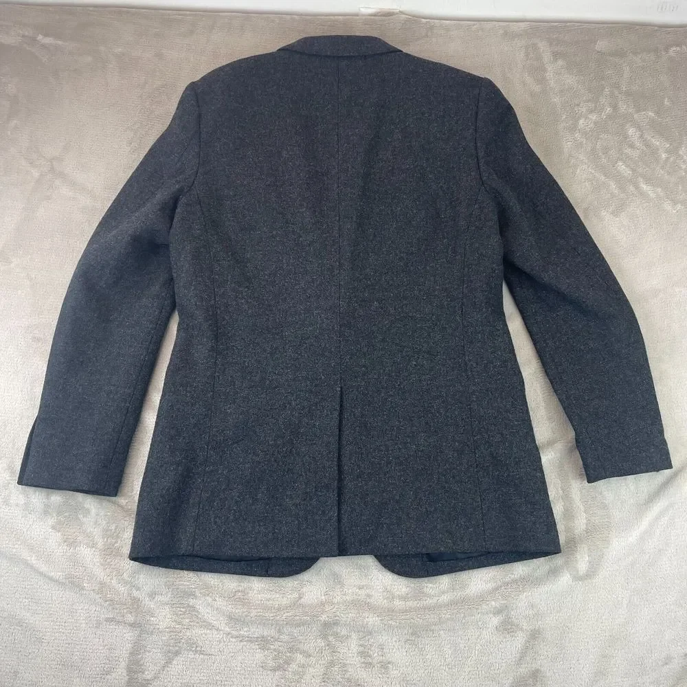 J. Crew Ludlow Sport Coat Jacket 42L‎ Gray 100% Wool Yorkshire Moon Tweed